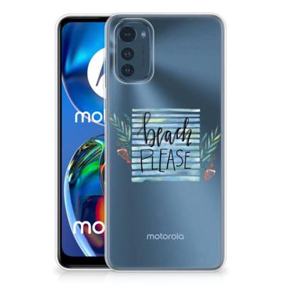 Motorola Moto E32/E32s Telefoonhoesje met Naam Boho Beach Motorola Moto E32/E32s Telefoonhoesje met Naam Boho Beach