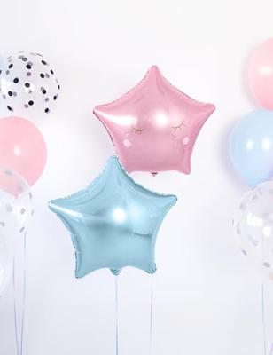 Folieballon Ster Lichtblauw - 46cm