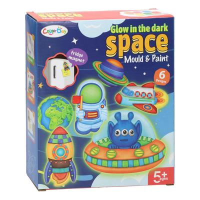Lobbes Gieten & schilderen glow in the dark space