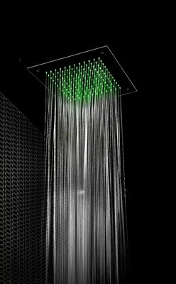 Hotbath Mate Hoofddouche Met Led Vierkant 38 cm M117 - Gepolijst RVS Hotbath Mate Hoofddouche Met Led Vierkant 38 cm M117 - Gepolijst RVS