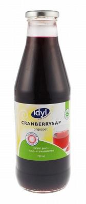 Idyl Cranberrysap ongezoet (750 ml)