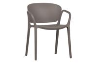 Woood Bent tuinstoel taupe - thumbnail