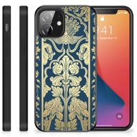 iPhone 12 Mini Skin Case Beige Flowers - thumbnail