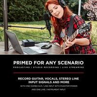 M-AUDIO M-Track Solo USB Audio-interface Crystal voorversterker 16 bit 48 kHz Zwart - thumbnail