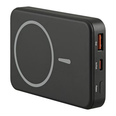 Jupio draadloze magnetische powerbank - 10.000mAh - MagSafe en Qi - USB-C en USB-A outputs Jupio draadloze magnetische powerbank - 10.000mAh - MagSafe en Qi - USB-C en USB-A outputs