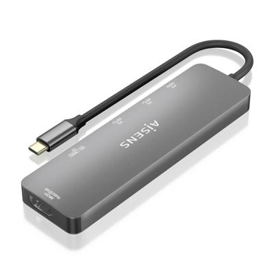 Aisens ASUC-6P016-GR USB-hub, grijs, 1 stuk