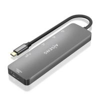 Hub USB Aisens ASUC-6P016-GR Grijs (1 Stuks) - thumbnail