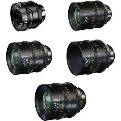 DZOFilm Vespid Prime 5-lens Kit - PL & EF mount (12/25/35/50/75mm T2.1) with case DZOFilm Vespid Prime 5-lens Kit - PL & EF mount (12/25/35/50/75mm T2.1) with case