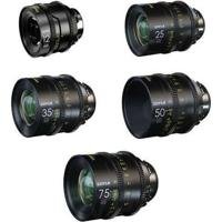 DZOFilm Vespid Prime 5-lens Kit - PL & EF mount (12/25/35/50/75mm T2.1) with case - thumbnail