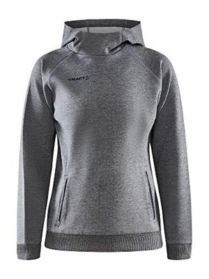 Craft 1910623 Core Soul Hood Sweatshirt M - Dark Grey Melange - XS Craft 1910623 Core Soul Hood Sweatshirt M - Dark Grey Melange - XS