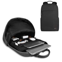 WiWu Pilot rugzak voor laptop tot 15.6 inch en accessoires - zwart - thumbnail