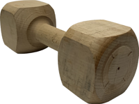 Julius-K9 apporteerblok 2000 gram - IGP 3 - hardhout - thumbnail