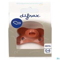 Difrax Fopspeen Sil Mini-dental 0-6m 799 - thumbnail
