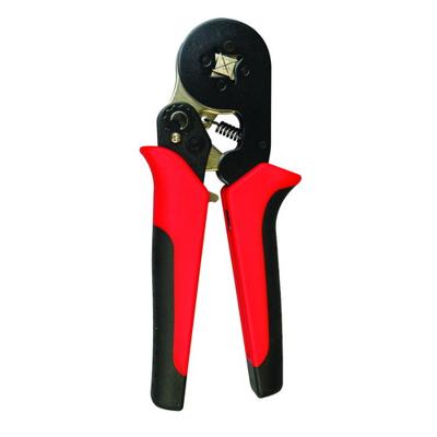 Diafragma krimptang 0.08 t/m 6mm² voor soepele snoeren vierkant krimpen adereindhulzen