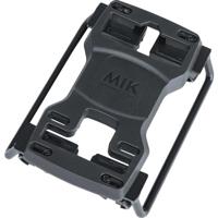 Basil Mik pannier bag tubes - voor mik bagagedragerplaat - 2 stuks - zwart - thumbnail