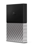WD My Passport Ultra WDBTLG0020BGY - Vaste schijf - gecodeerd - 2 TB - extern (draagbaar) - USB 3.0 - 256-bits AES - thumbnail