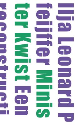 Minister Kwist - Ilja Leonard Pfeijffer - ebook