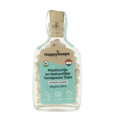 Happysoaps Zonder Fluoride Tandpasta Tabs Happysoaps Zonder Fluoride Tandpasta Tabs