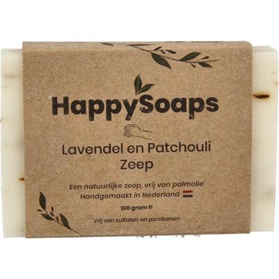 Happysoaps Happysoaps Happy Handzeep - Lavendel En Patchouli (100g) Happysoaps Happysoaps Happy Handzeep - Lavendel En Patchouli (100g)