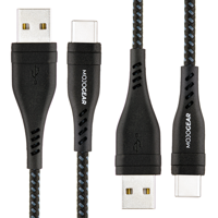 2x MOJOGEAR USB-C naar USB kabel Extra Sterk [DUOPACK] - thumbnail
