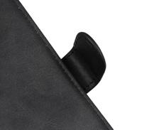 Casecentive Leren Wallet case met sluiting iPhone 13 Pro zwart - thumbnail