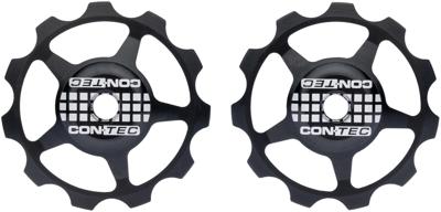 CONTEC derailleurwielen set "scroller" ct pulley set scroller 2x 11 teeth