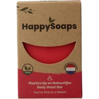 Happysoaps Body bar you're one in a melon (100 gr) - thumbnail