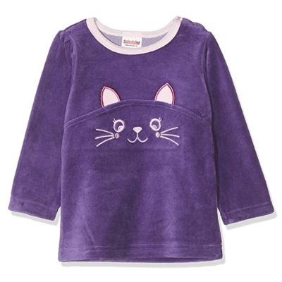Playshoes pyjamashirt Kat meisjes paars maat 56