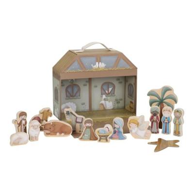 Little Dutch Speelkoffer Kerststal Fsc Little Dutch Speelkoffer Kerststal Fsc