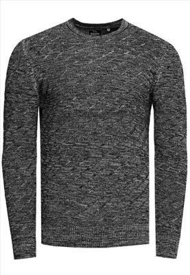 RustyNeal - Heren Trui - Zwart - Longsleeve - SALE