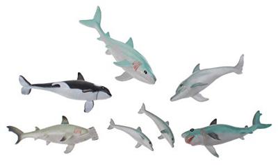 Johntoy Oceaan dieren giftbox, 7st.