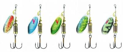 DAM Spinner Fz Nature 3D Barsch Size 4 gr