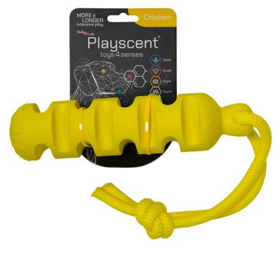 Jack and Vanilla Hondenspeelgoed - Rubber dummy - Kip Jack and Vanilla Hondenspeelgoed - Rubber dummy - Kip