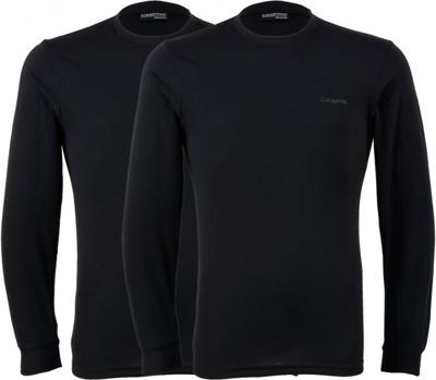Campri Thermoshirt (2-Pack) heren zwart Campri Thermoshirt (2-Pack) heren zwart