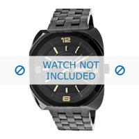 Diesel horlogeband DZ1211 Roestvrij staal (RVS) Zwart 25mm - thumbnail