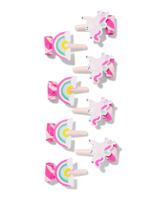 HEMA Roltongen regenboog - 8 stuks - thumbnail