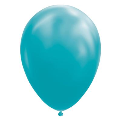 Globos Ballonnen turquoise, 30cm, 10st.
