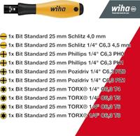 Wiha TorqueVario®-S ESD Momentschroevendraaier Werkplaats, Elektronica en fijnmechanica 14-delig 0.4 - 1 Nm DIN EN ISO 6789 - thumbnail