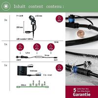 Paulmann P+S Spot Set Sting 2200K 94729 Verlichtingssysteem Plug&Shine LED-tuinspot startset LED 18.9 W Goud Antraciet - thumbnail