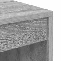 Bureau Grijs sonoma 90 x 40 x 76 cm Bewerkt hout - thumbnail