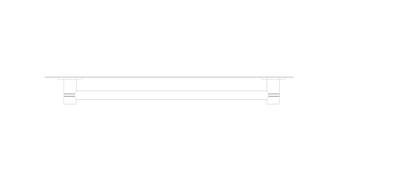 Grohe Essentials handdoekhouder 45 cm. Chroom - thumbnail