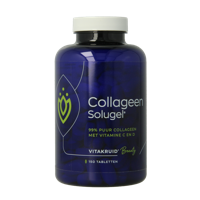 Collageen solugel tabletten met vitamine C en D 150 Tabletten - thumbnail