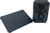 Berger & Schröter Mini 48 MP Wildcamera 48 Mpix Incl. solarlader met Li-ion accu Camouflage bruin, Zwart - thumbnail