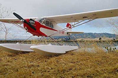 FMS Piper J3 Cub V4 1400mm PNP met Reflex System & Floats