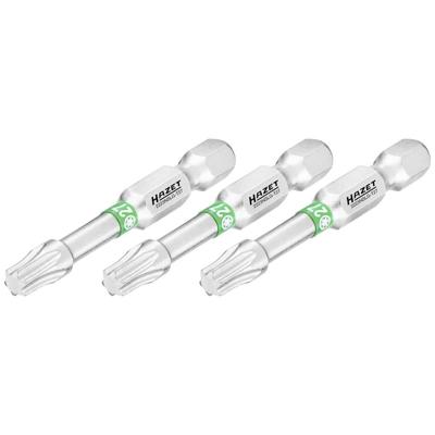 HAZET Bit 2223NSLG-T27/3 · 1/4 inch (6,3 mm) zeskant massief · Binnen-TORX®-profiel · 3-delig · SW T27