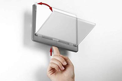Durable Deur-/infobord | B149xH105,5 mm | controlevenster acrylglas | achterdeel ABS grafiet | 1 stuk - 486137 486137 Durable Deur-/infobord | B149xH105,5 mm | controlevenster acrylglas | achterdeel ABS grafiet | 1 stuk - 486137 486137