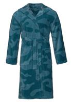 Heren badjassen camouflage-petrol-s - thumbnail