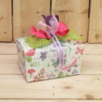 Bonbon doosjes - Chocolade doosje - Farfalla LAAG transparante banderol - 24 stuks - thumbnail