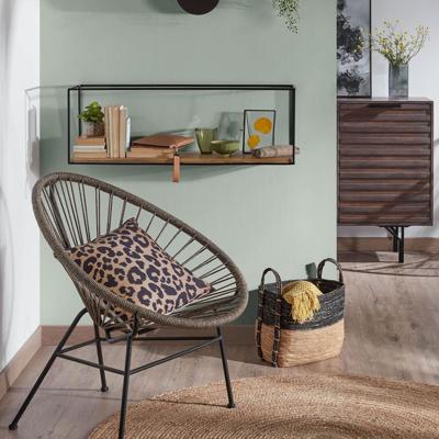 Kave Home Wandrek 'Elisha' 90cm, kleur Zwart Kave Home Wandrek 'Elisha' 90cm, kleur Zwart