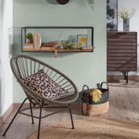 Kave Home Wandrek 'Elisha' 90cm, kleur Zwart - thumbnail